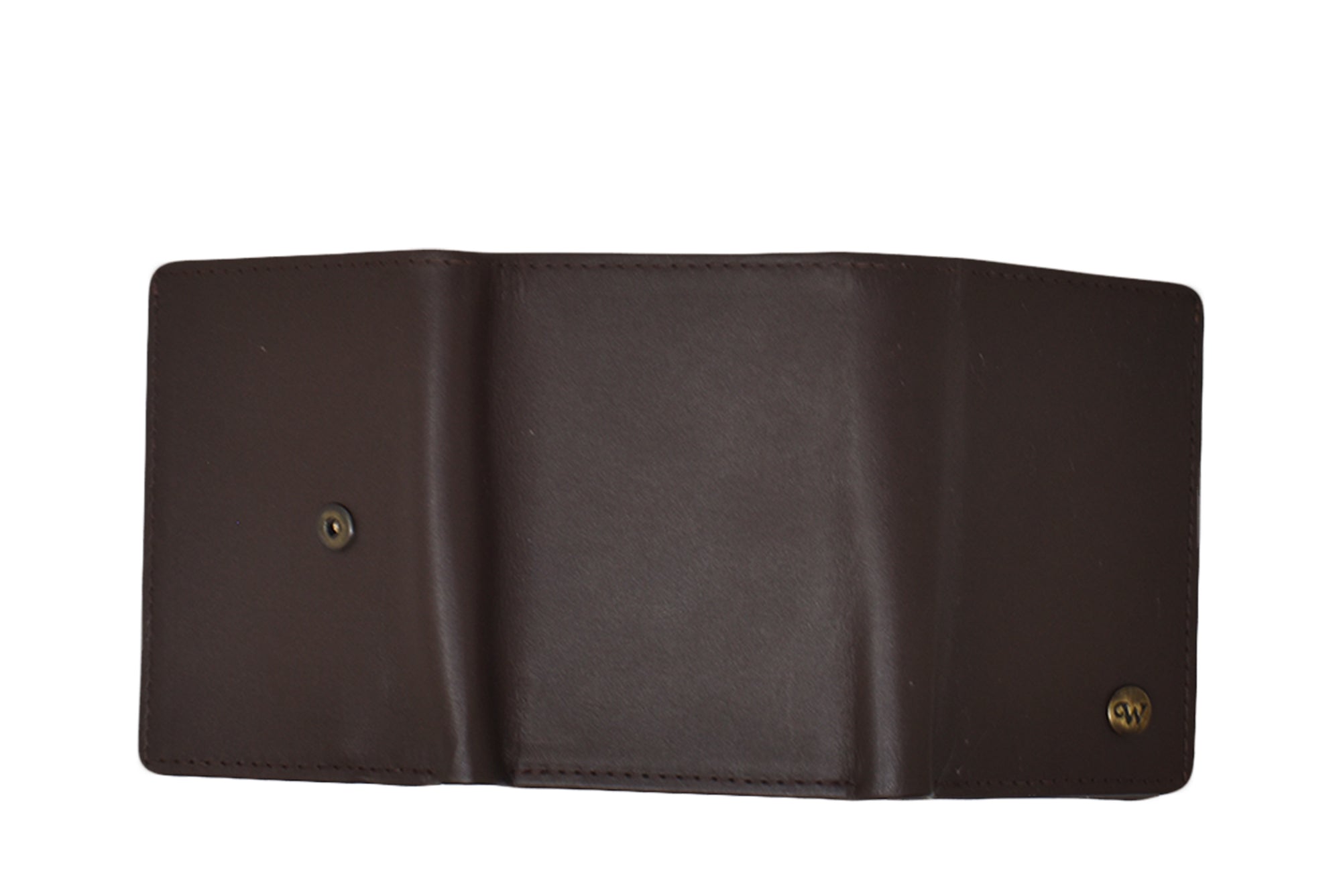 Cartera pin café