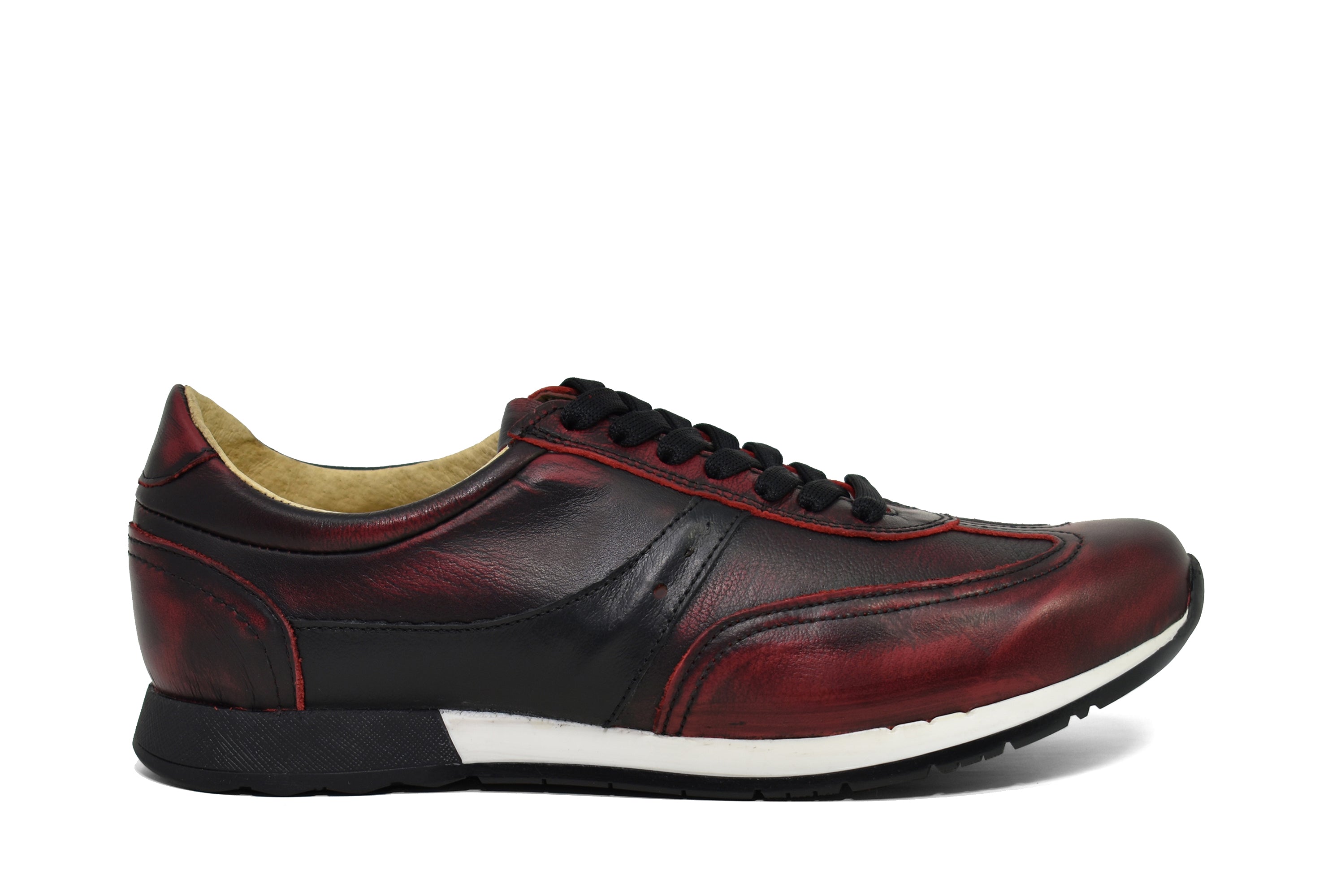 Zapato Tenis Hombre Calzado Warlock 2500 VINO